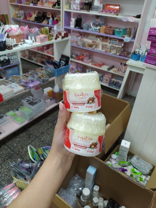 Producto - Tratamiento capilar restructurante keratina y argán