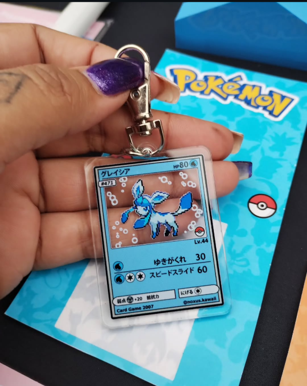 Producto - Llavero Carta Pokemon  Glaceon
