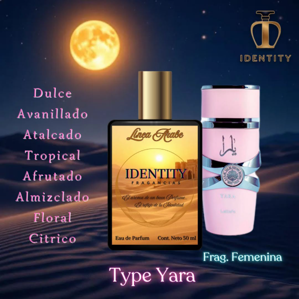 Producto - Type YARA 50 ml (Frag. Femenina)