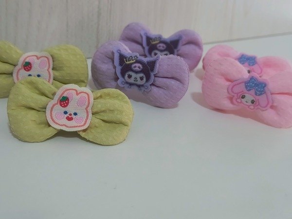 Producto - Colitas de pelo moño sanrio