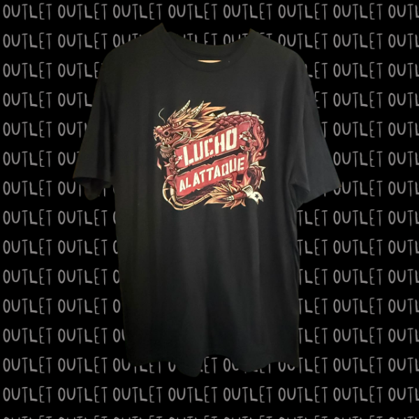 REMERA OUTLET LUCHO AL ATTAQUE TALLE XXL