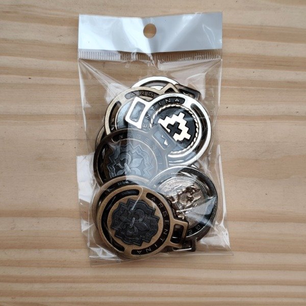 Producto - 12 medallas surtidas regionales