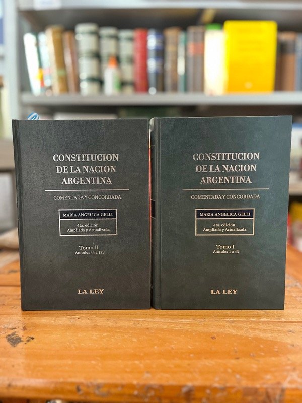 Producto - Constitución de la nación argentina Gelli 2 tomos