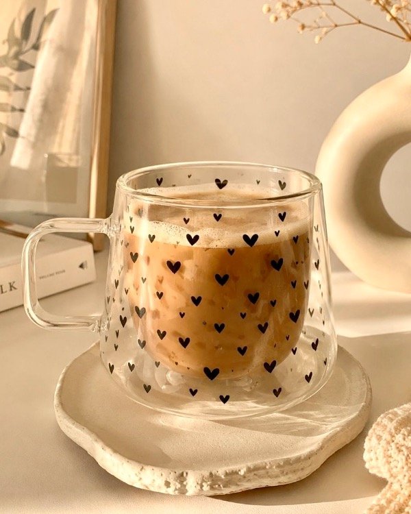 Producto - TAZA CORAZONES NEGROS