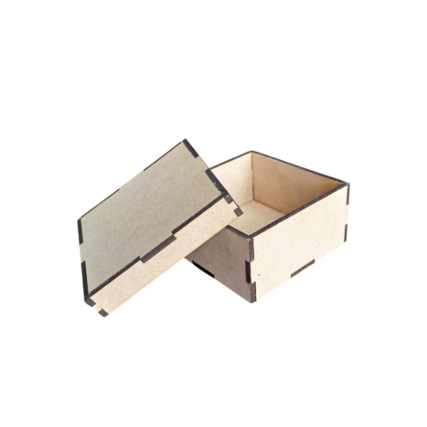 Producto - CAJA LISA CON TAPA 8X8 CM