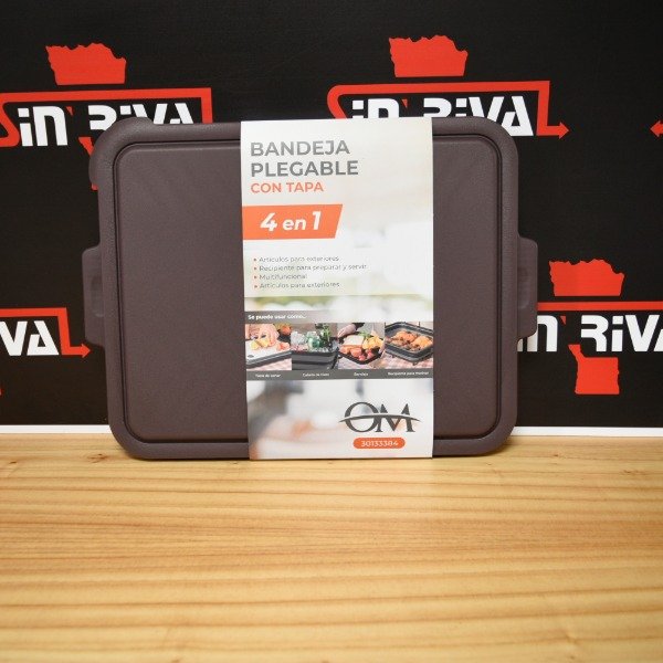 Producto - BANDEJA PLEGABLE CON TAPA 4EN1 30133384
