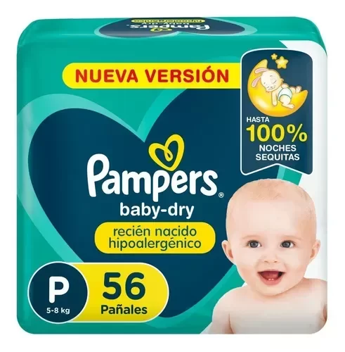 Producto - Pampers Baby Dry P 56