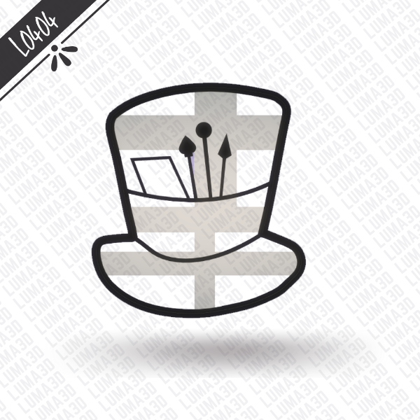 Producto - L0404 - Sombrerero de Alicia en país de las maravillas