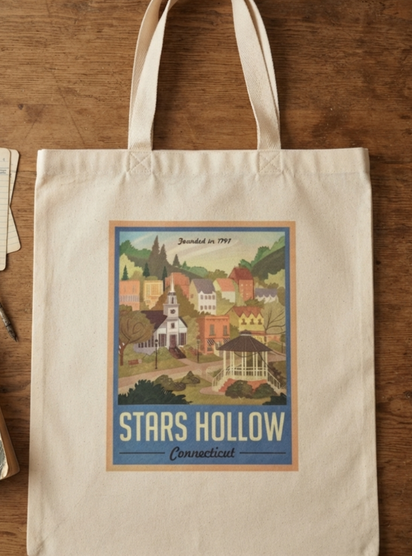 Producto - Kit Chicas Gilmore - Taza, Tote bag y Stickers - 2