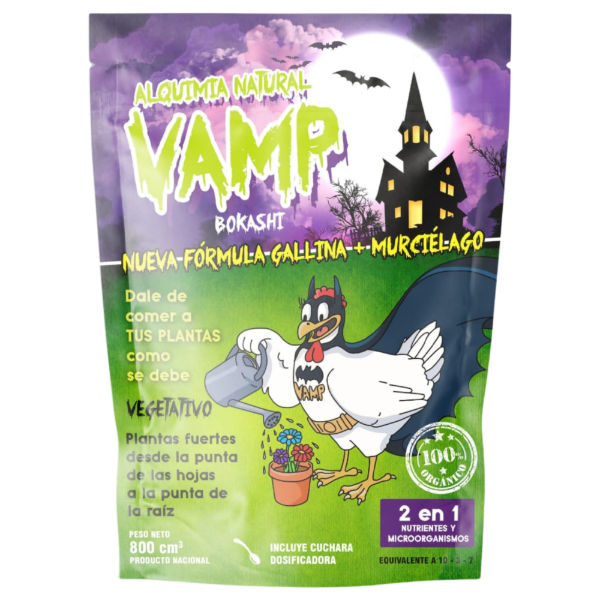 Producto - Vamp Bokashi Vege Gallina/Murcielago 800ml