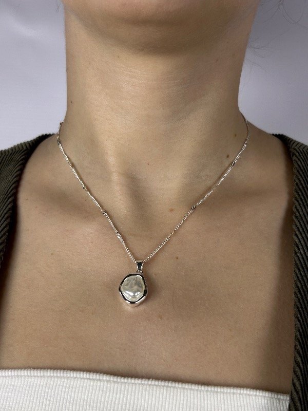 Producto - CADENA CON PERLA IRREGULAR 3317