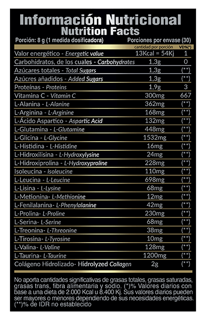 Producto - AMINO ESSENTIAL 240 GRS. - GOLD NUTRITION - 1