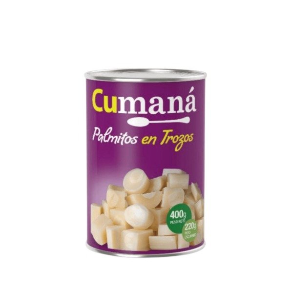 Producto - PALMITOS TROZOS CUMANA 24 x 400grs