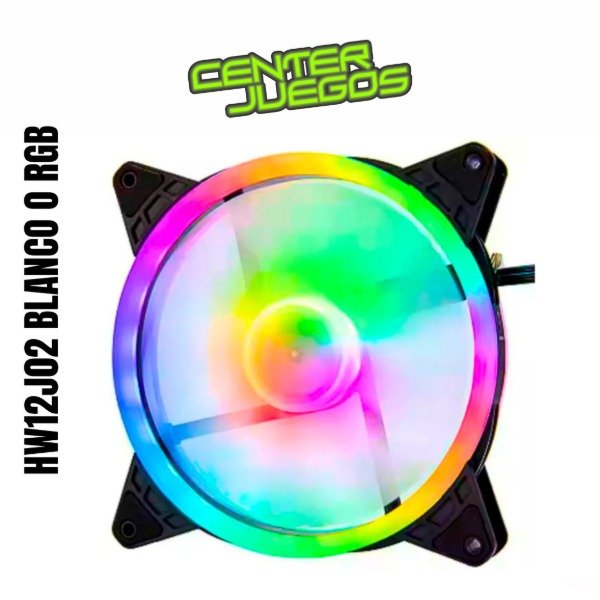 Producto - COOLER SEISA HW12J02 NEON BLANCO O RGB 120 MM