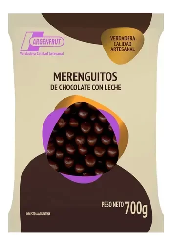 Producto - Merenguitos con chocolate Argenfrut x 700 grs