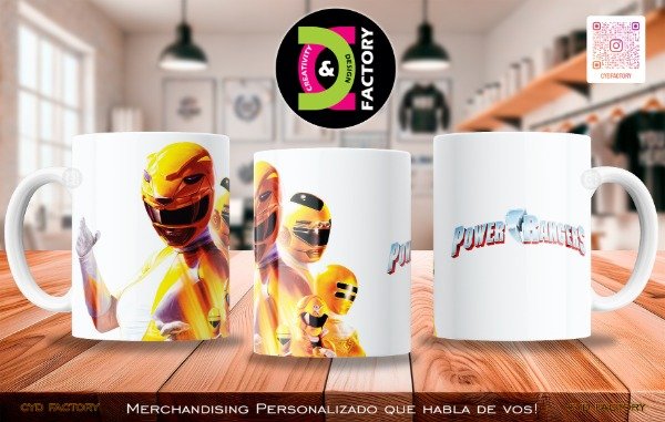 Producto - Taza Power Rangers - TZ-RT-BL-11OZ-164-TVS-PR
