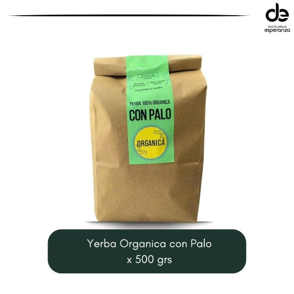 Producto - Yerba con palo x 500 grs Orgánica