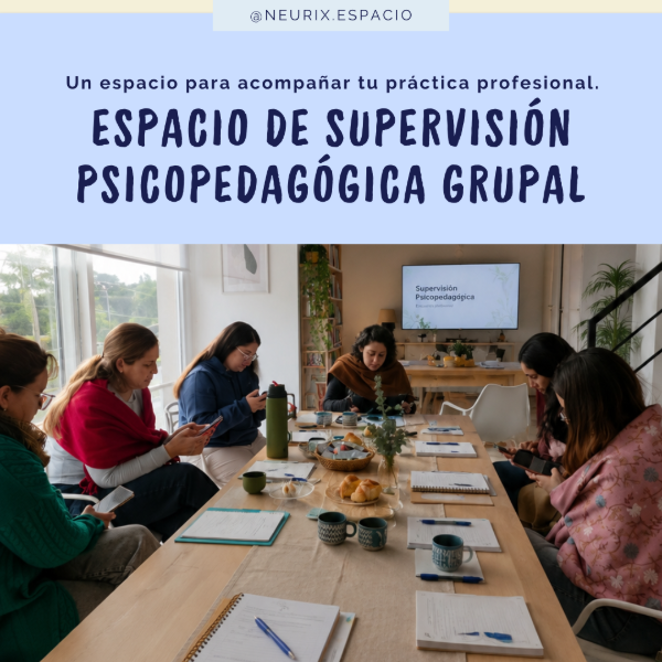 Producto - Espacio de Supervisión Psicopedagógica Grupal