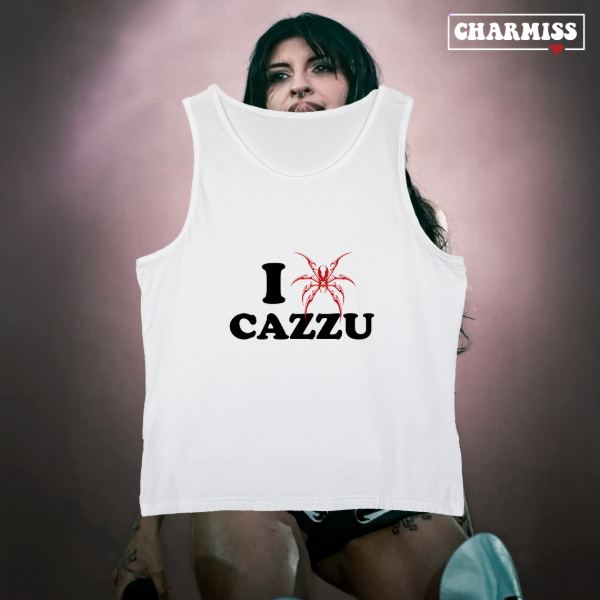 Producto - Tank top- I love cazzu "araña"