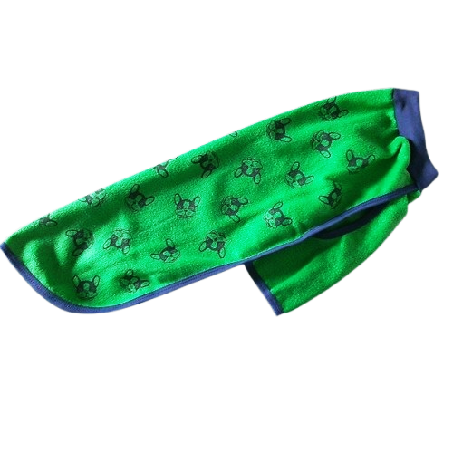 Producto - Abrigo de polar estampado. Talle 10
