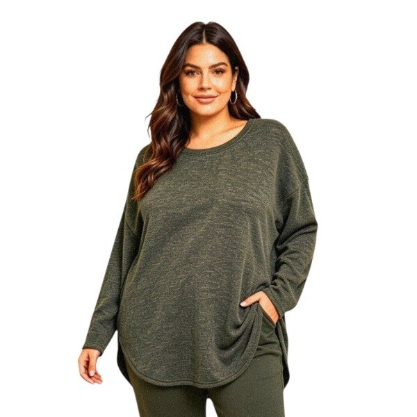 Producto - Sweter Lanilla verde. Talle 5/7
