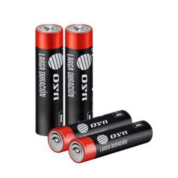 Producto - PILAS AA OSR BLÍSTER X 4 UNIDADES