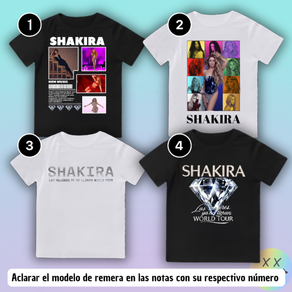 Producto - Baby Tee Shakira #1