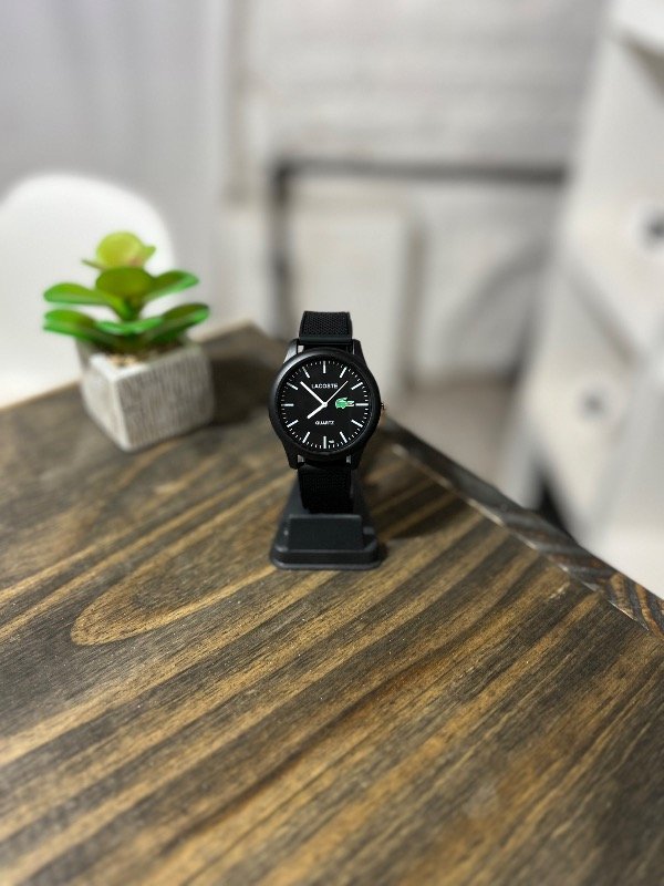 Producto - RELOJ LACOSTE NEGRO