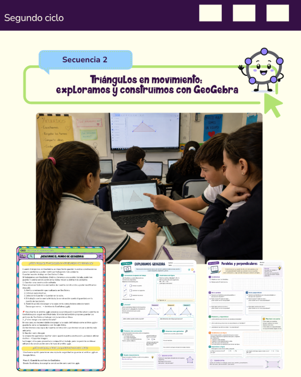 Producto - TRIÁNGULOS EN MOVIMIENTO: EXPLORAMOS Y CONSTRUIMOS CON GEOGEBRA - 2
