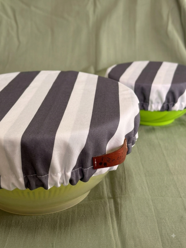 Producto - Cubre Bowls Impermeables "Peltre" - Pack x2