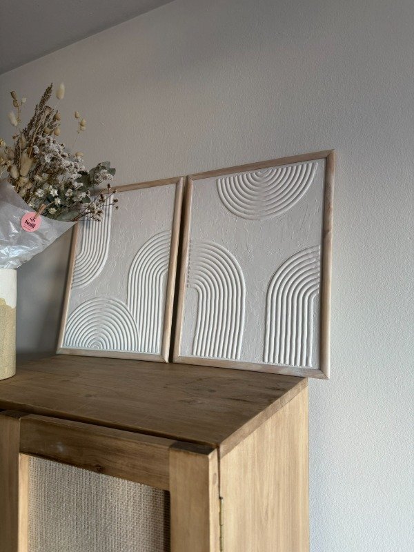 Producto - Cuadro Mali blanco