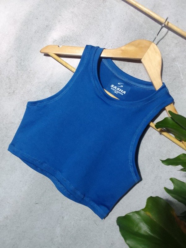 Producto - Top deportivo azul