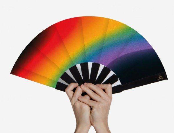 Producto - Abanico "Pride Cul" C/ estuche y correa.