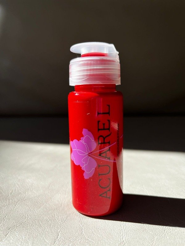 Producto - ACRILICO ACUAREL 60CC ROJO FUEGO