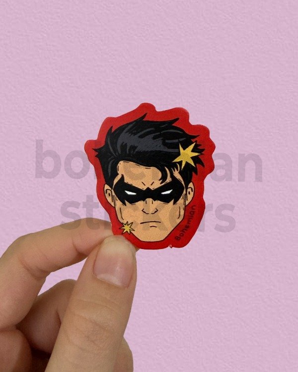 Producto - RED ROBIN /  TIM DRAKE  - Sticker Individual de Batman / Batfamily / DC