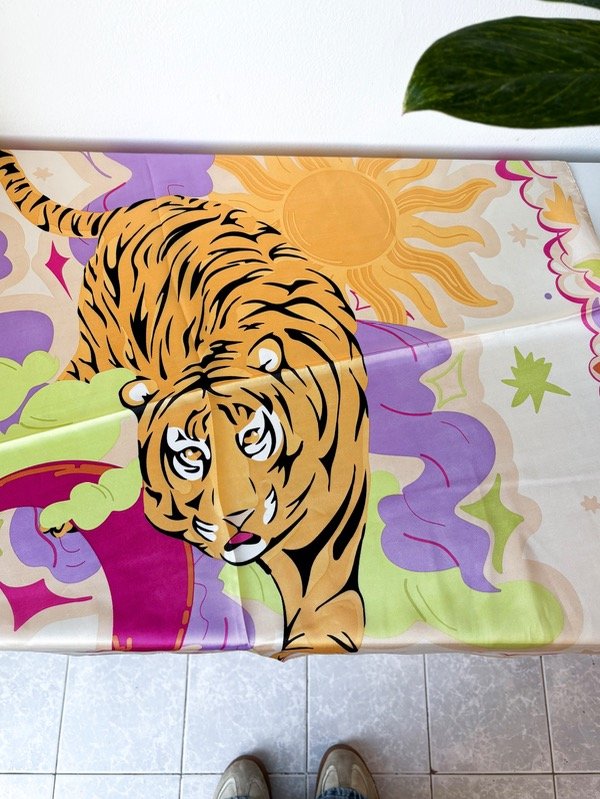 Producto - Pañuelo tigre
