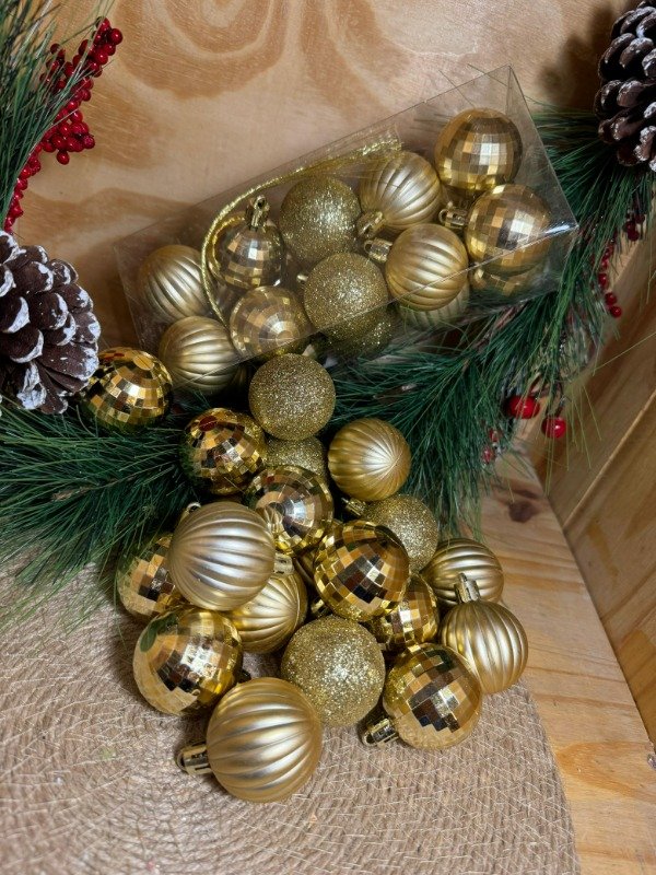Producto - Set x 20 4cm Dorado (Efectivo: 11.120)