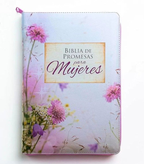 Producto - BIBLIA RV1960 PROMESAS LETRA GIGANTE MUJERES CON CIERRE