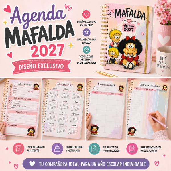 Producto - AGENDA MAFALDA 2027