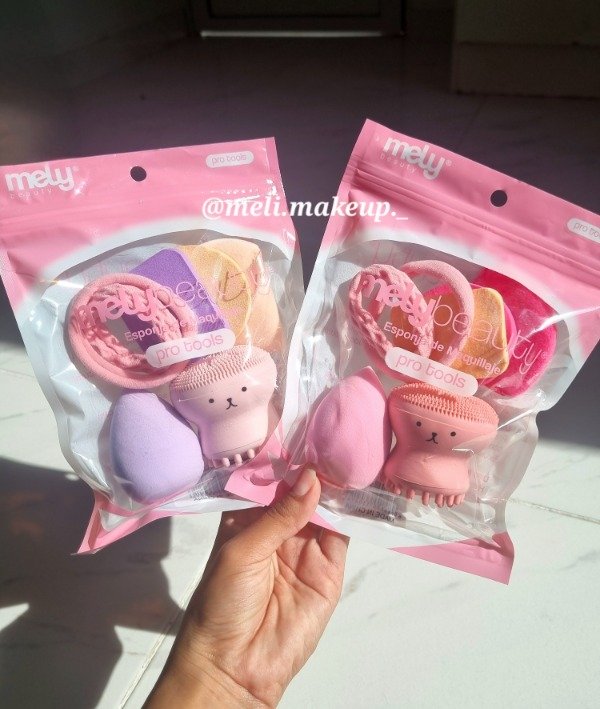Producto - Set de Esponjas Y Limpieza Facial 2 MELY
