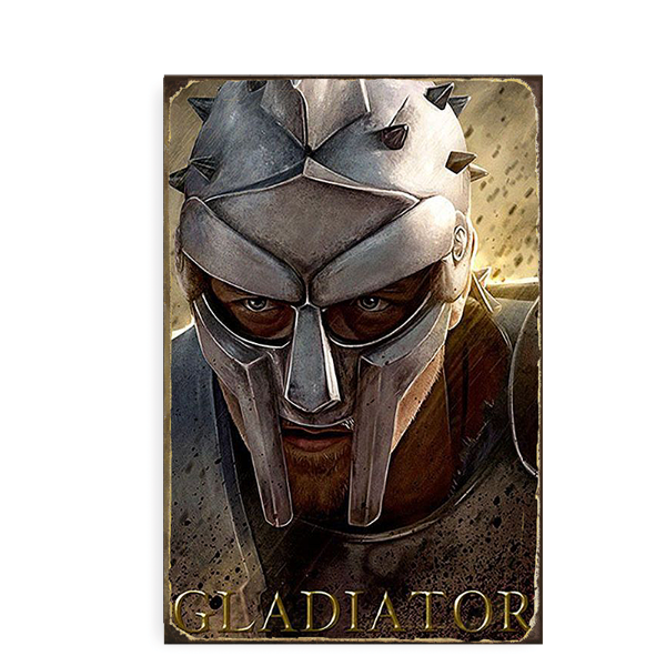 Producto - Chapa retro Gladiador (S/191)