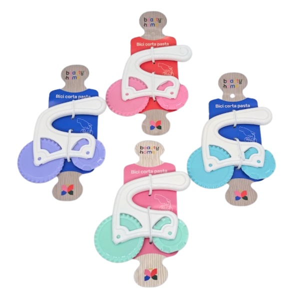 Producto - Cortador de pastas ROSA/VERDE/LILA PASTEL
