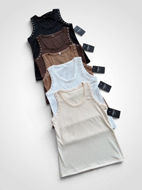 Producto - MUSCULOSA DE MORLEY PREMIUM TACHAS 0876