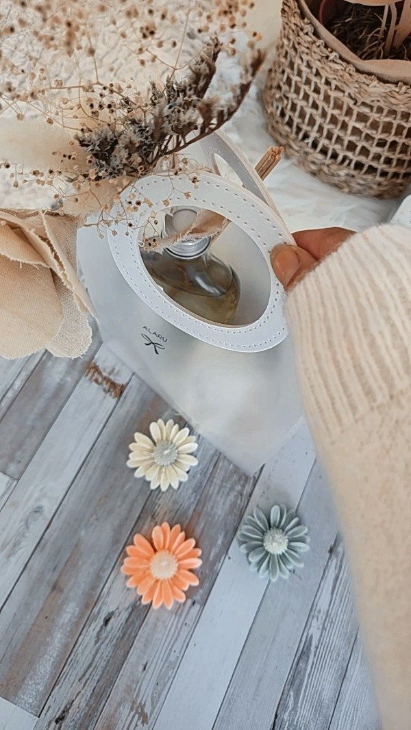 Producto - BOLSA SEMITRANSPARENTE MANIJA CUERINA