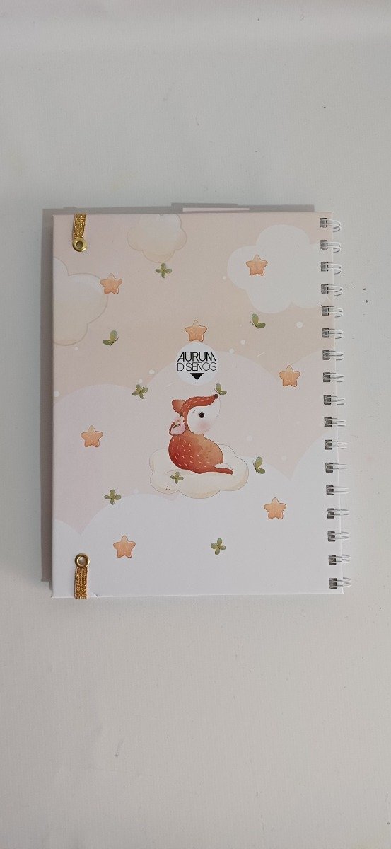 Producto - Cuaderno de embarazo: Ciervito beige - 3
