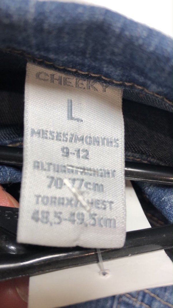 Producto - Campera de Jean Cheeky 9 meses - 4