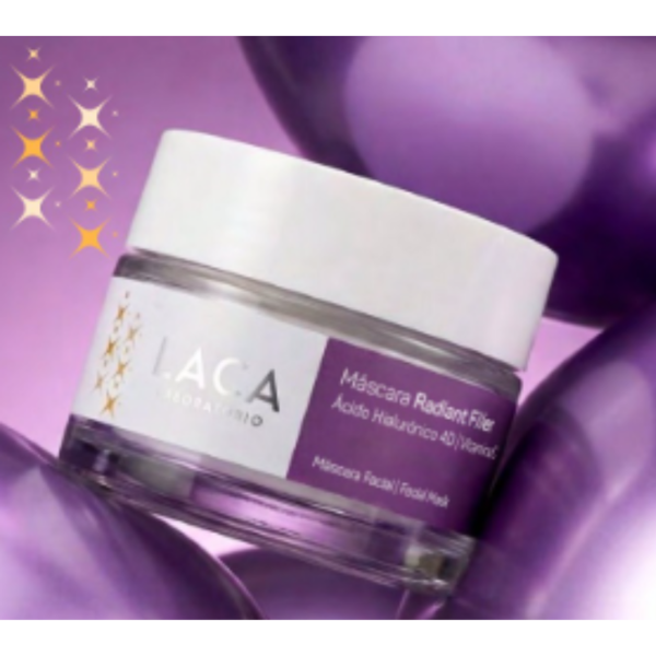 Producto - Máscara Radiant filler - Acido Hialurónico 4D Vitamina C (50g) - LACA