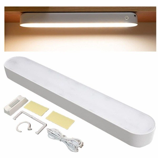 Producto - LUZ LED RECARGABLE FRIA Y CALIDA TACTIL REGULABLE