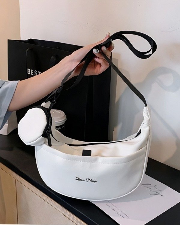 Producto - RIÑONERA MORRAL TAFI BLANCA