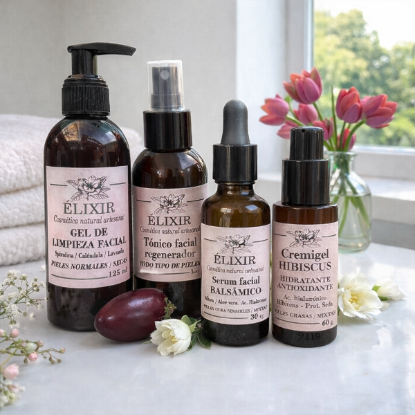 Producto - Skincare  facial en 4 pasos / Pieles ULTRASENSIBLES